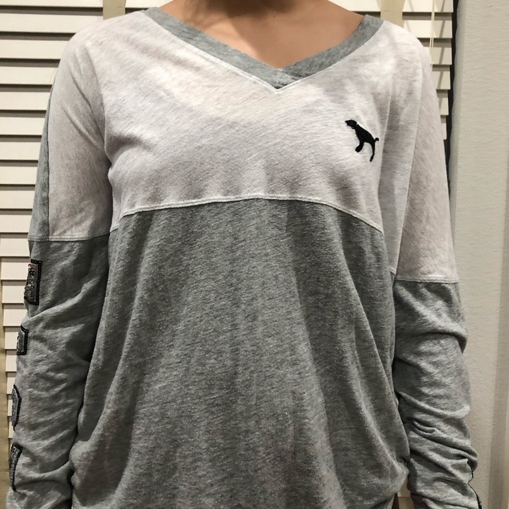 Pink long sleeve tee